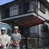千葉市にて屋根外壁塗装工事着工2棟しました
