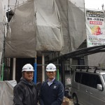 市川市にて屋根外壁塗装工事ダイヤモンドコート着工しました