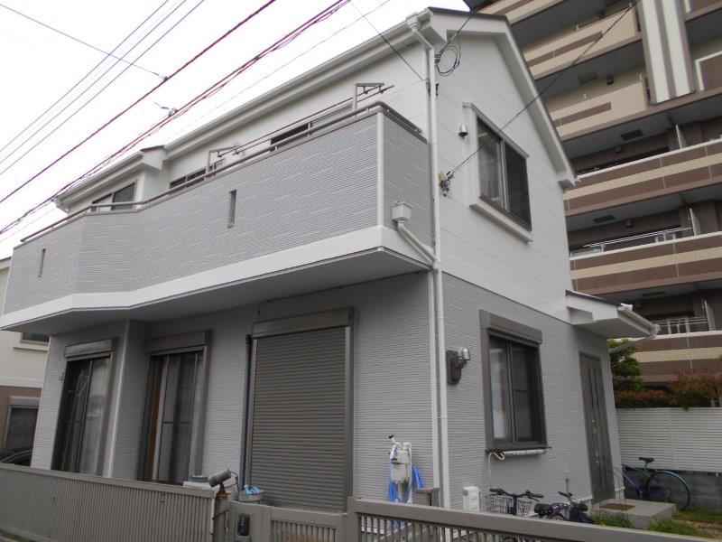 グレー 灰色 のカラーシミュレーション 千葉の外壁塗装専門店 ハウスメイク グレー 灰色 のカラーシミュレーション 千葉の外壁塗装専門店 ハウスメイク